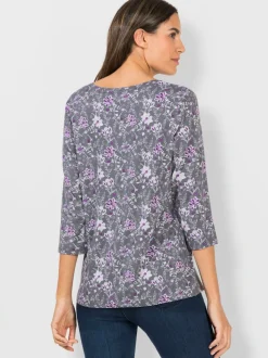 T-shirt imprimé viscose