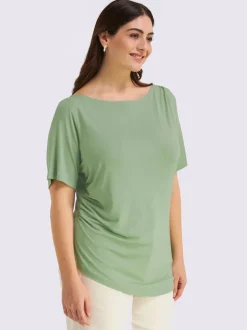 T-shirt jolies fronces