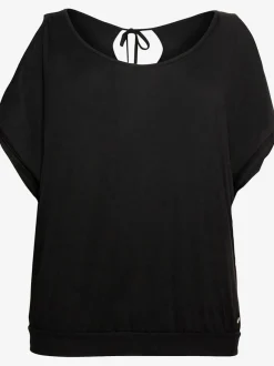 T-shirt large encolure ronde