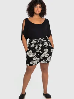 T-shirt large encolure ronde