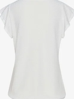 T-shirt Lascana à manches chauve-souris en polyester structuré recyclé