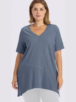 T-shirt long coupe longue affinante