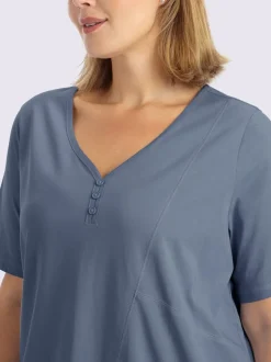 T-shirt long coupe longue affinante
