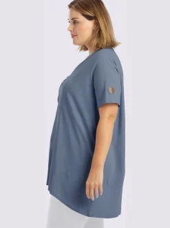 T-shirt long coupe longue affinante