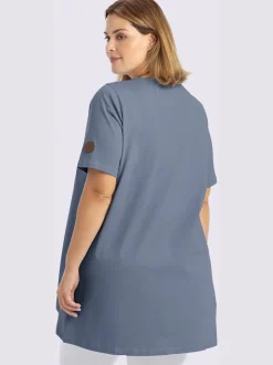 T-shirt long coupe longue affinante