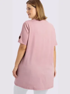 T-shirt long coupe longue affinante