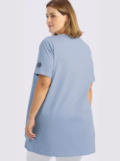 T-shirt long coupe longue affinante