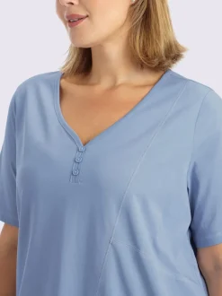 T-shirt long coupe longue affinante