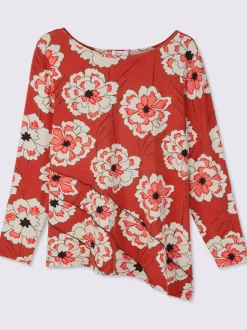 T-shirt long style superposé
