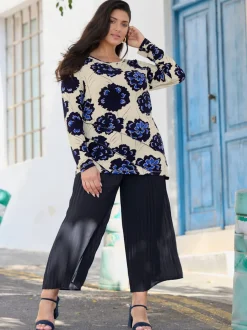 T-shirt long style superposé