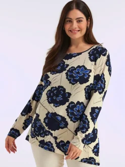 T-shirt long style superposé