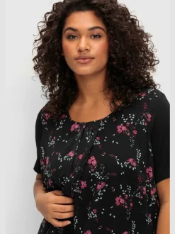 T-shirt look superposé féminin