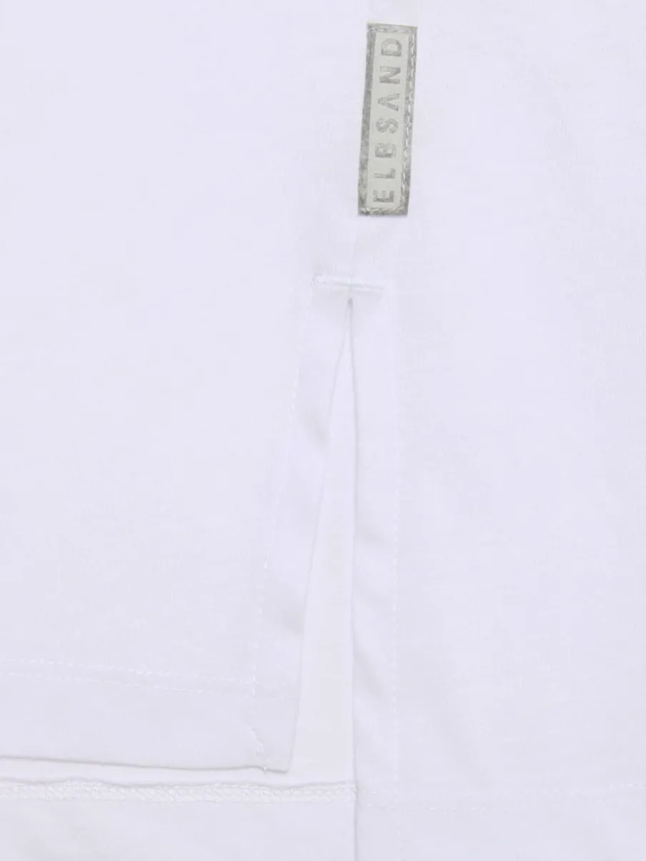 T-shirt à manches 3/4 avec logo et matière douce