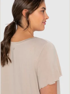 T-shirt manches chauve-souris affinantes