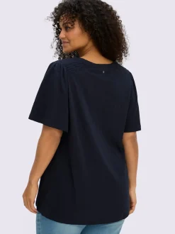 T-shirt manches chauve-souris affinantes
