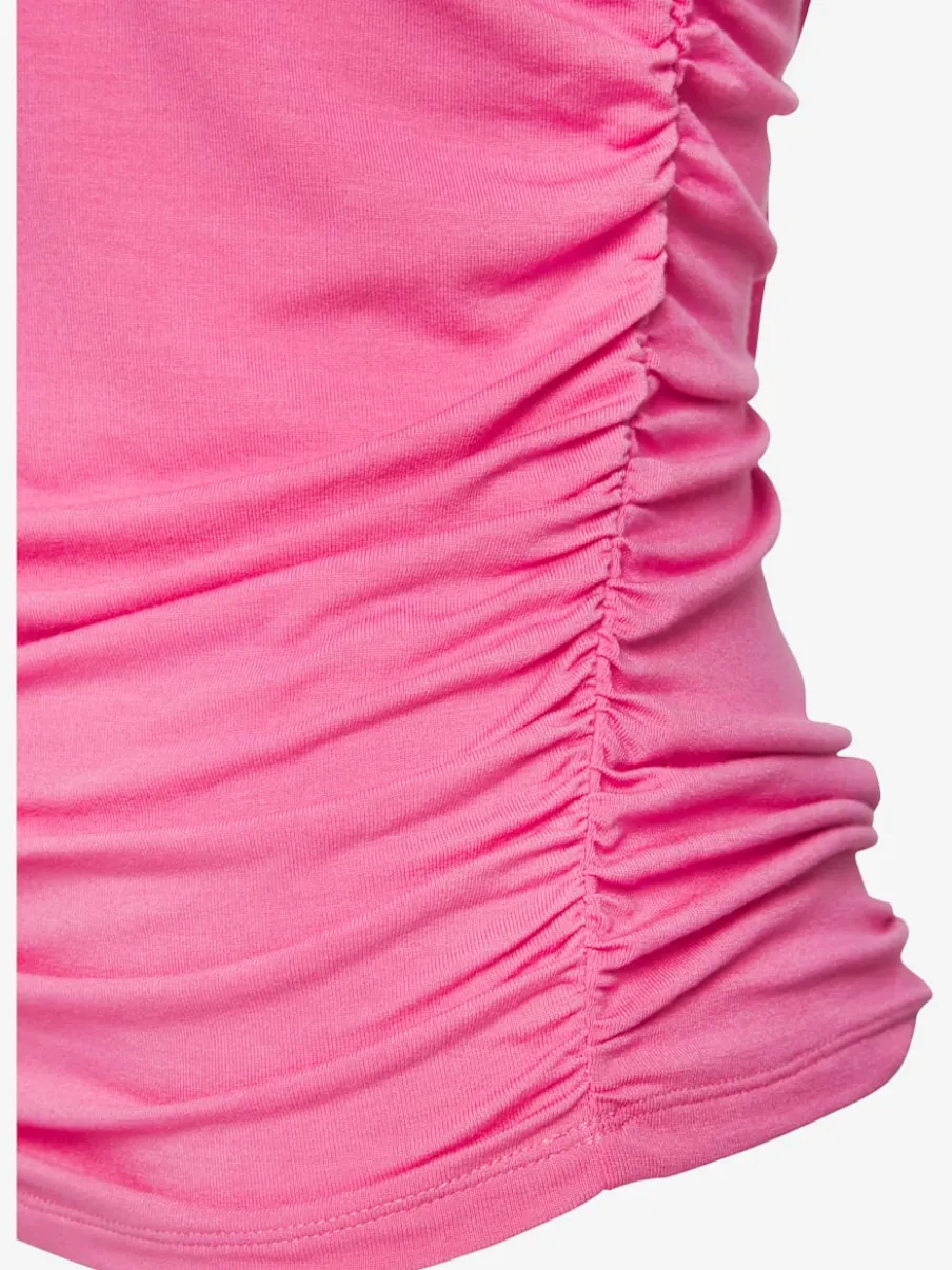 T-shirt à manches courtes avec col rond et en matière douce