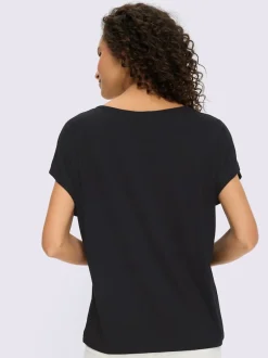 T-shirt à manches courtes avec effet 3D et inscription