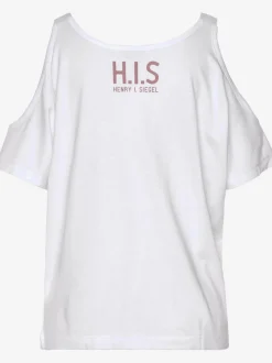 T-shirt à manches courtes avec encolure ronde et noué devant