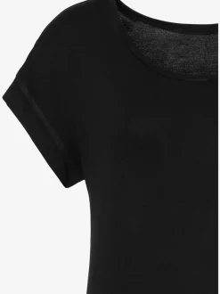 T-shirt à manches courtes avec empiècement au bas des manches
