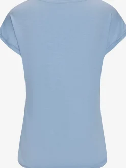T-shirt à manches courtes avec imprimé floral décontracté