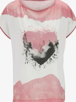 T-shirt à manches courtes avec motif graphique agréable à porter
