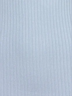 T-shirt à manches courtes avec patte de boutonnage et boutons imitation corne