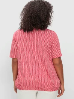 T-shirt à manches courtes imprimé minimaliste moderne