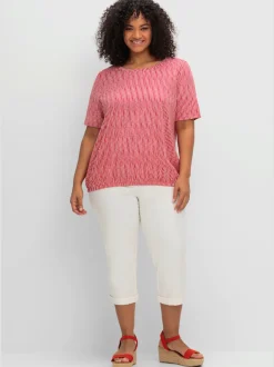 T-shirt à manches courtes imprimé minimaliste moderne