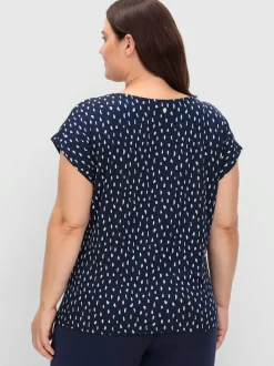 T-shirt à manches courtes mancherons