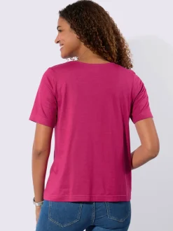 T-shirt à manches courtes superbe broderie