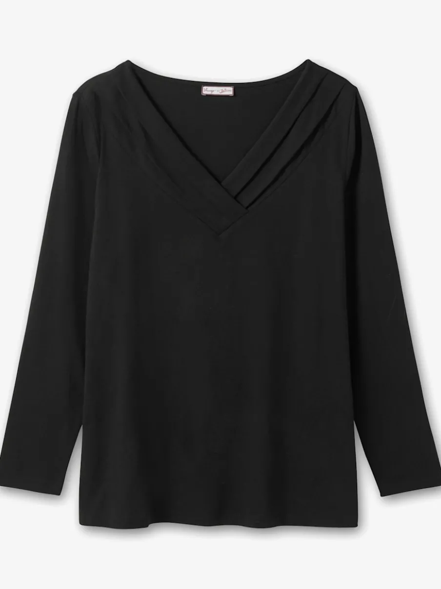 T-shirt à manches longues 95% coton