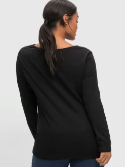 T-shirt à manches longues 95% coton