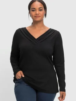 T-shirt à manches longues 95% coton