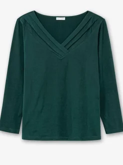 T-shirt à manches longues 95% coton
