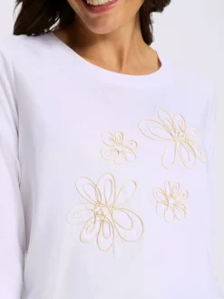 T-shirt à manches longues 50% coton