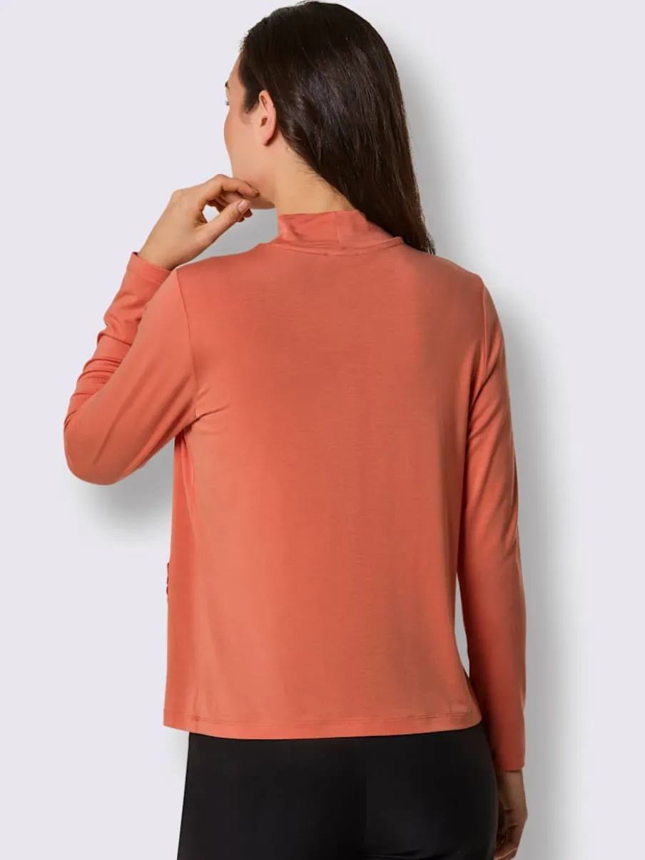 T-shirt à manches longues 96% lyocell (tencel)
