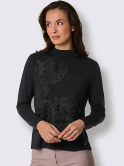 T-shirt à manches longues 96% lyocell (tencel)