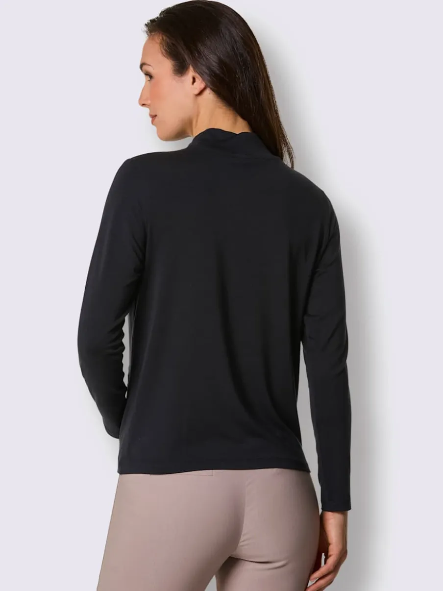 T-shirt à manches longues 96% lyocell (tencel)
