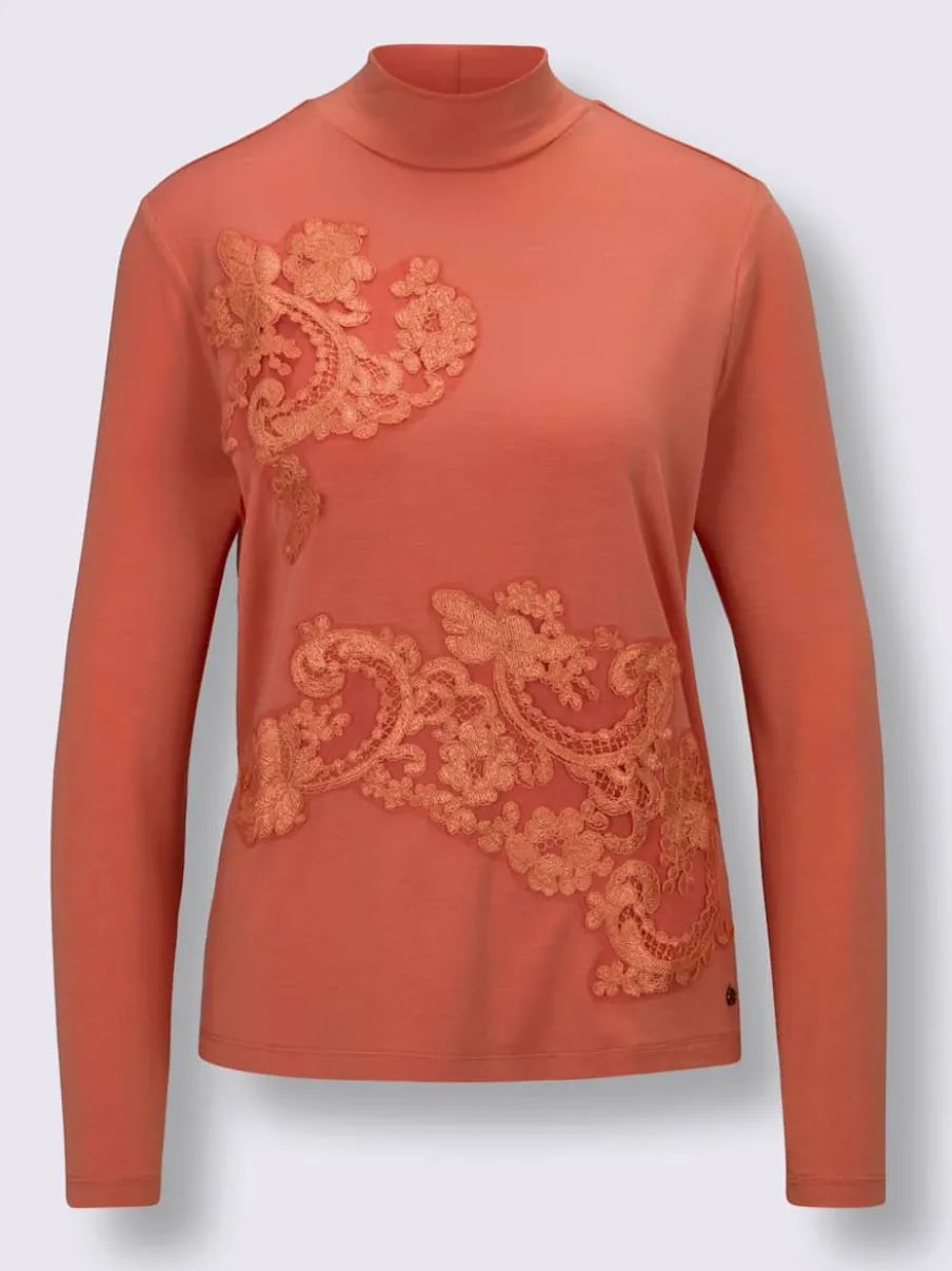 T-shirt à manches longues 96% lyocell (tencel)