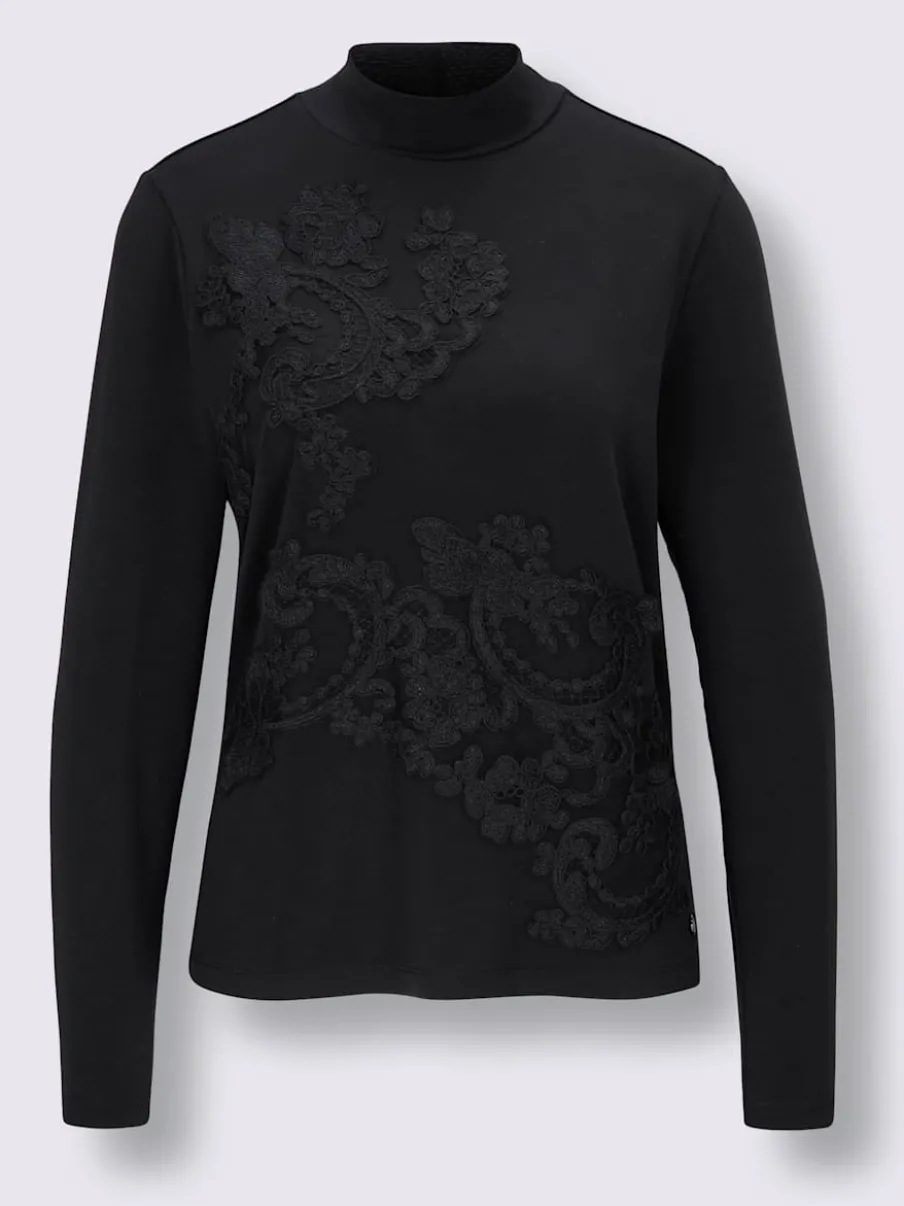 T-shirt à manches longues 96% lyocell (tencel)