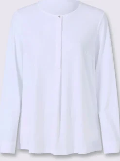 T-shirt à manches longues plis à l'arrière