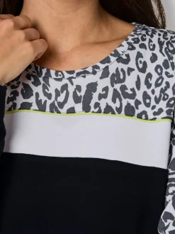 T-shirt à manches longues qualité sweat douce