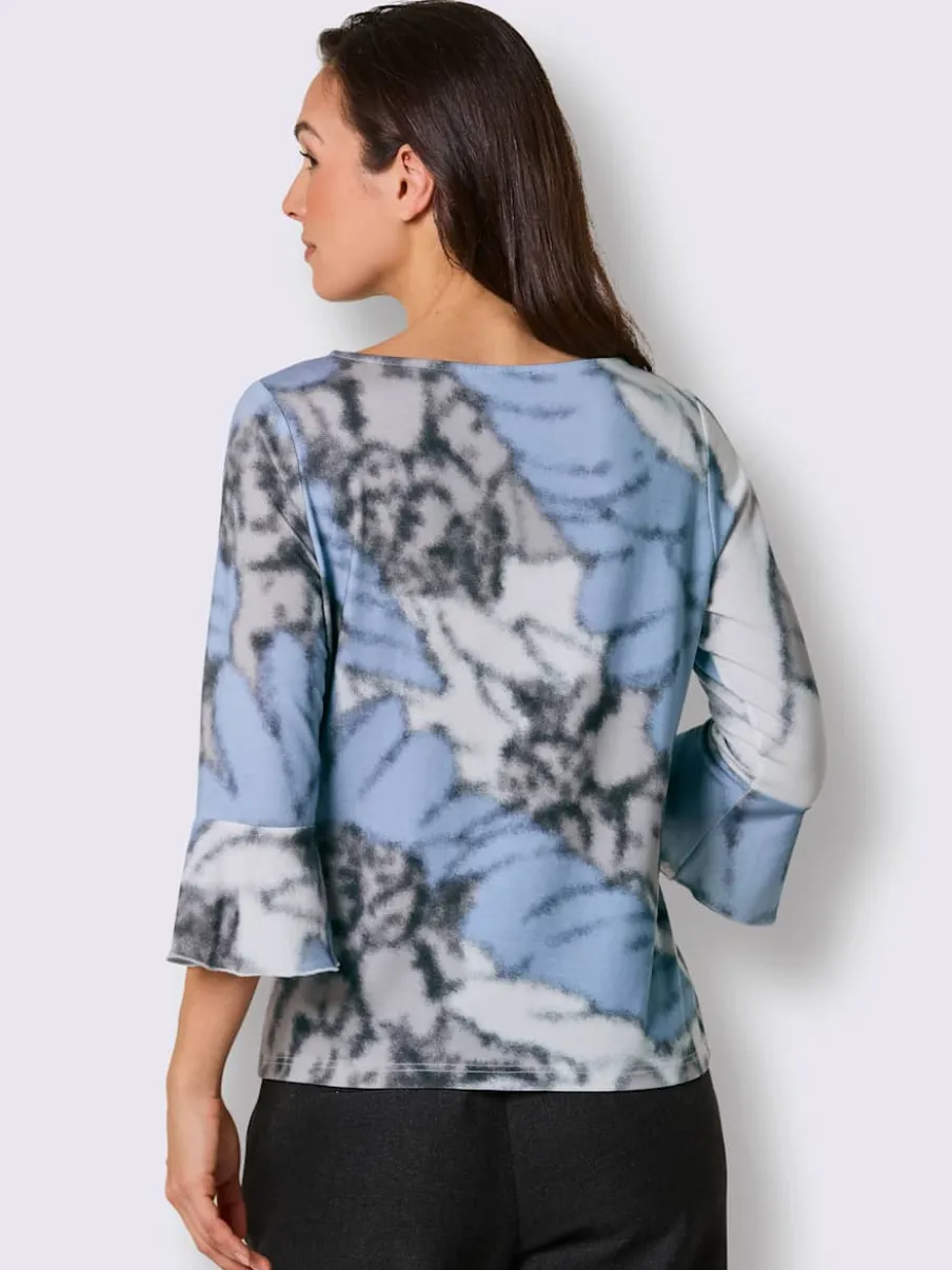 T-shirt à manches 3/4 96% lyocell (tencel)