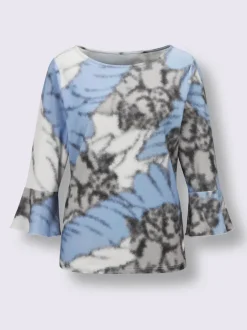 T-shirt à manches 3/4 96% lyocell (tencel)