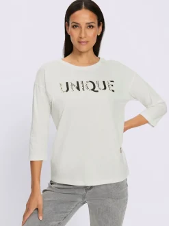 T-shirt à manches 3/4 50% modal