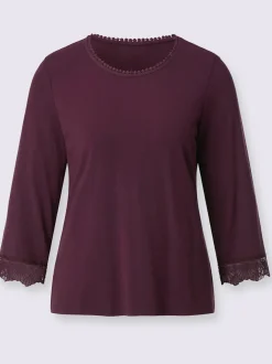 T-shirt à manches 3/4 modal (tencel)