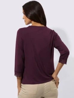 T-shirt à manches 3/4 modal (tencel)