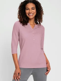 T-shirt à manches 3/4 qualité coton