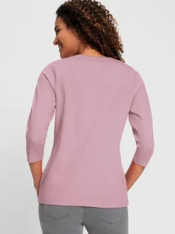 T-shirt à manches 3/4 qualité coton