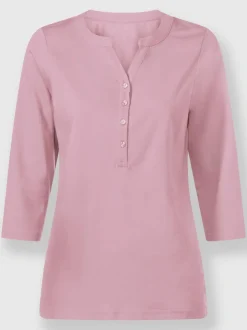 T-shirt à manches 3/4 qualité coton